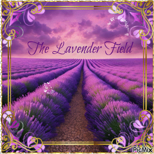 The Lavender Field - Contest - Бесплатный анимированный гифка