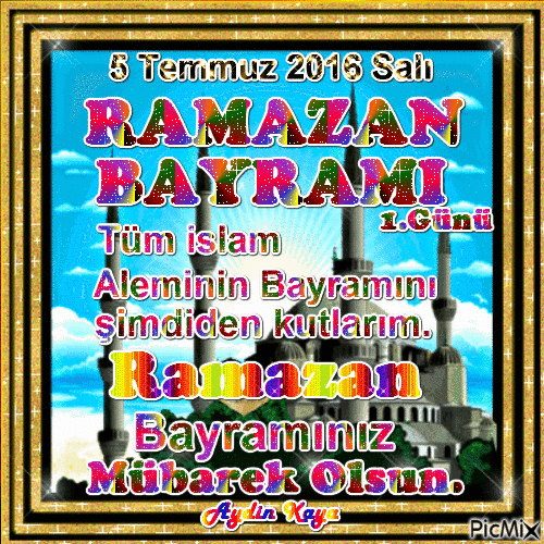 ramazan bayrami - Gratis animerad GIF
