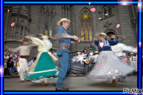 Baile folclorico Arucas - GIF เคลื่อนไหวฟรี