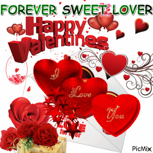 FEB.4,2016 HAPPY 27TH MONTHSARY FOREVER SWEET LOVER - GIF animé gratuit