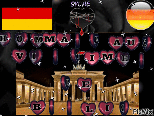 Hommage aux Victimes de Berlin - Besplatni animirani GIF