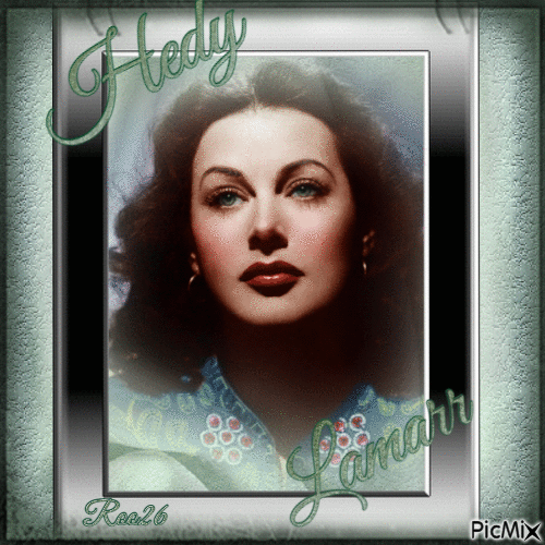 Hedy Lamarr - 無料のアニメーション GIF