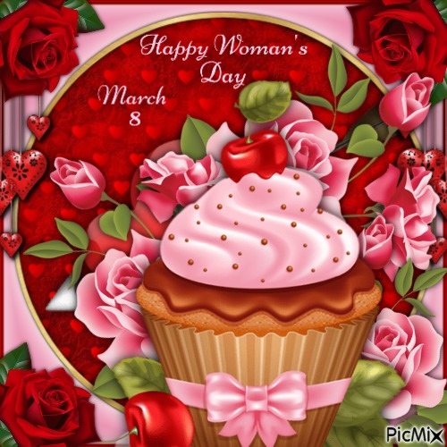 8 March-Woman's Day-RM-03-06-24 - PNG gratuit