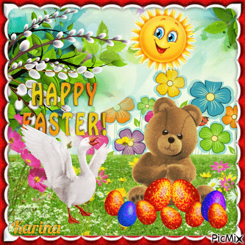 Happy Easter to you - Free animated GIF