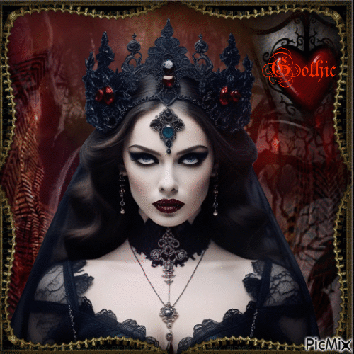 Concours : Femme gothique - Gratis animeret GIF