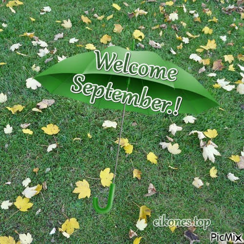 Welcome September - безплатен png