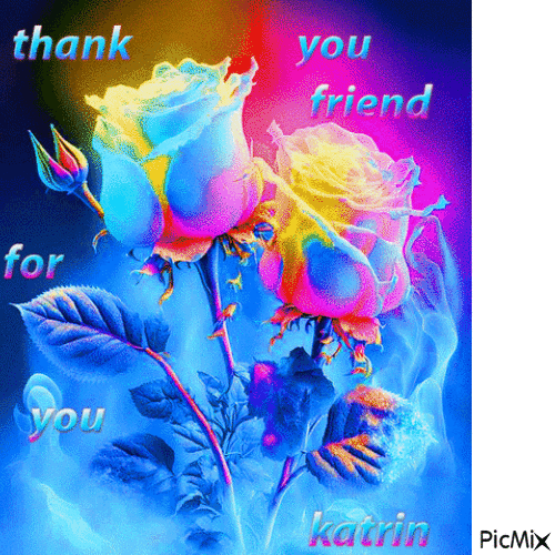 cadeau de mon amie Katrin ( katrinka ) ♦ - Free animated GIF