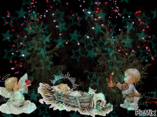 pod stromčekom - Darmowy animowany GIF
