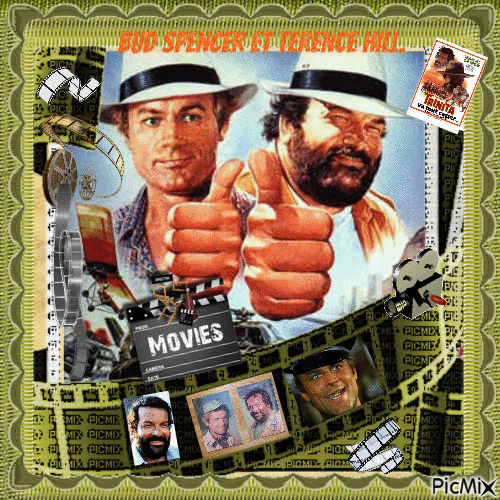 TERENCE HILL ET BUD SPENCER. - Free animated GIF