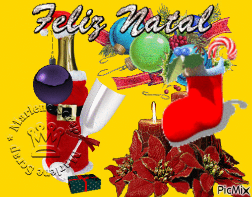 feliz natal - Бесплатный анимированный гифка