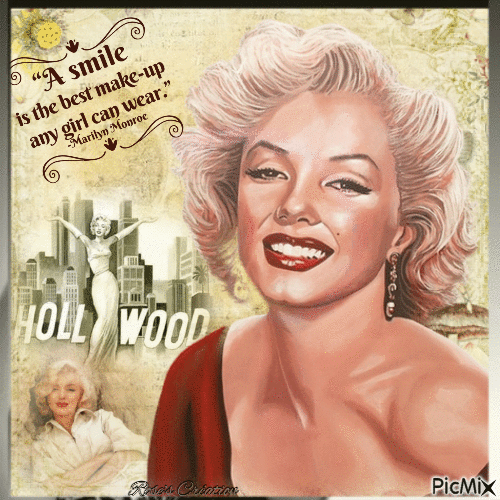 Concours : Marilyn Monroe - Gratis geanimeerde GIF