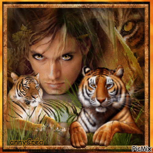 L'oeil du tigre - Gratis animerad GIF