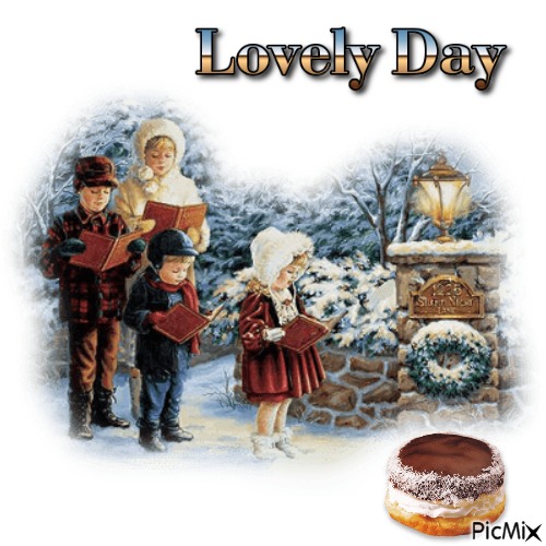 Lovely Christmas Day - png gratuito