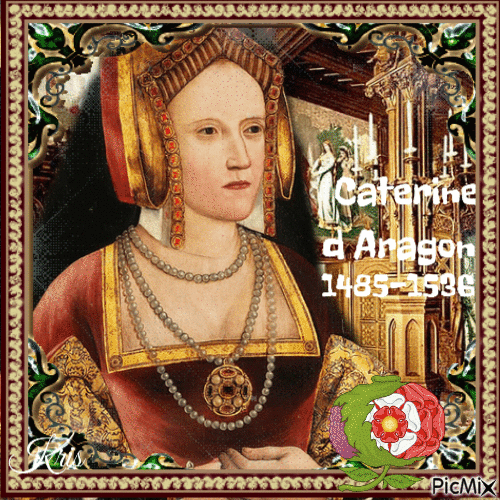 Catherine d'Aragon - GIF animado grátis