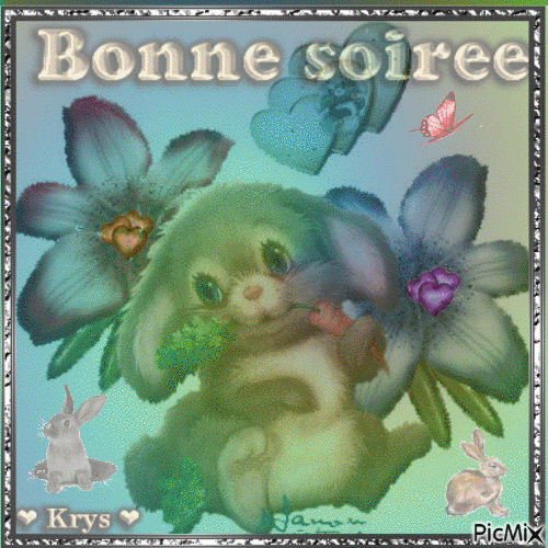 bonne soiree  18 03 - Безплатен анимиран GIF