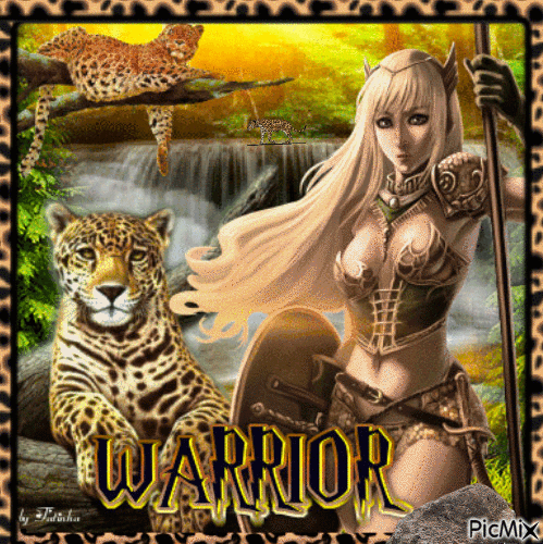 Warrior - GIF animado gratis