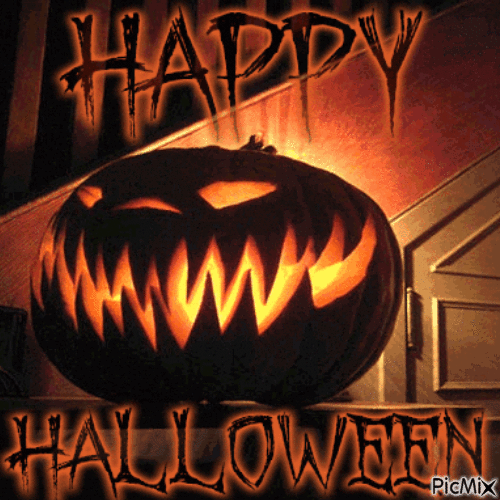 Happy halloween - 無料のアニメーション GIF