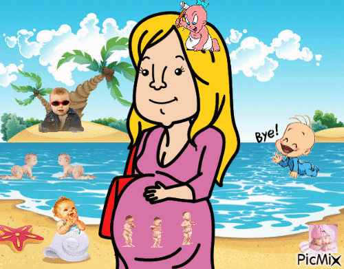 Mamãe Daniela - Bezmaksas animēts GIF