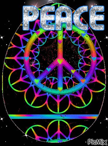 Peace Sign - Бесплатни анимирани ГИФ