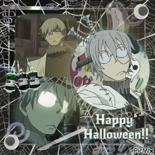 Professor Stein Halloween - Безплатен анимиран GIF