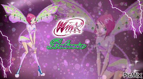 Winx club Tecna Believix - Gratis animerad GIF