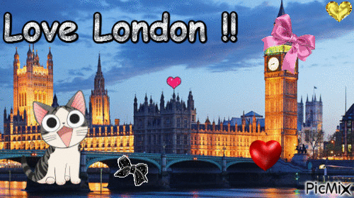 love london - GIF animado grátis