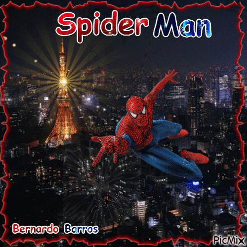 Spider Man!! - GIF animado grátis