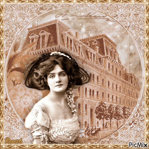 Vintage in Sepia ~ Portrait of a Female~