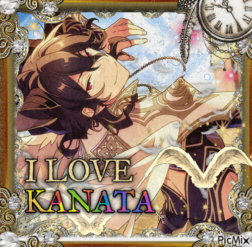 i love kanata - Free animated GIF