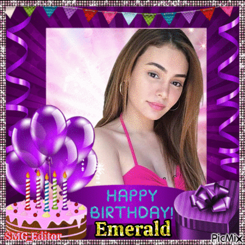 Emerald Birthday 17 June - Gratis animeret GIF
