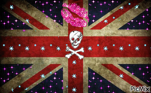 drapeau anglais - Animovaný GIF zadarmo