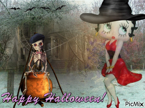 HAPPY Halloween - Безплатен анимиран GIF