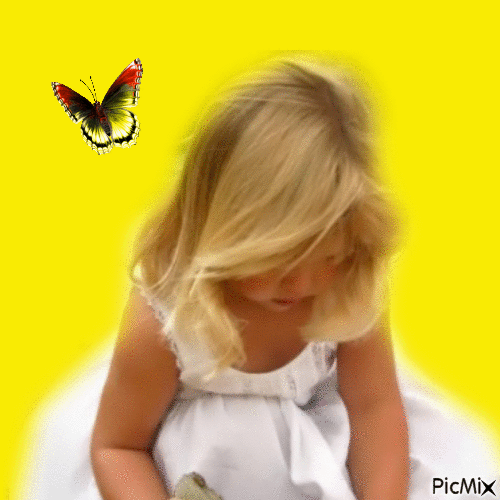 Enfant qui dessine - Free animated GIF