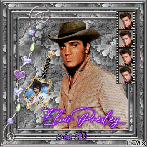 Elvis presley - Bezmaksas animēts GIF