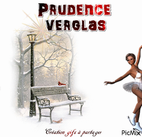Prudence verglas - Бесплатный анимированный гифка