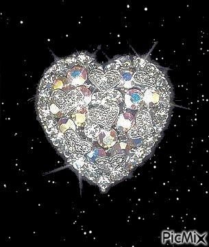 Crystal Heart - Ingyenes animált GIF
