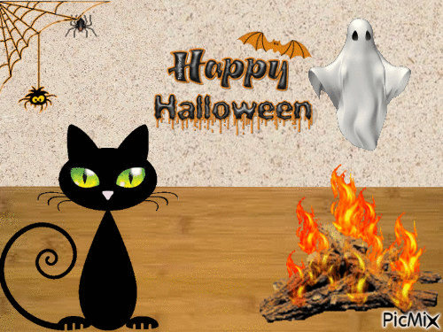 happy halloween - Ücretsiz animasyonlu GIF