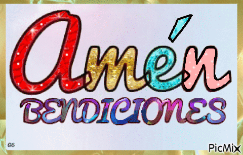 Amén - Bezmaksas animēts GIF