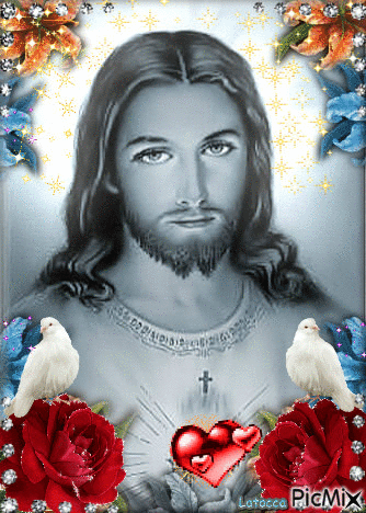 El amor de JESÚS - Animovaný GIF zadarmo