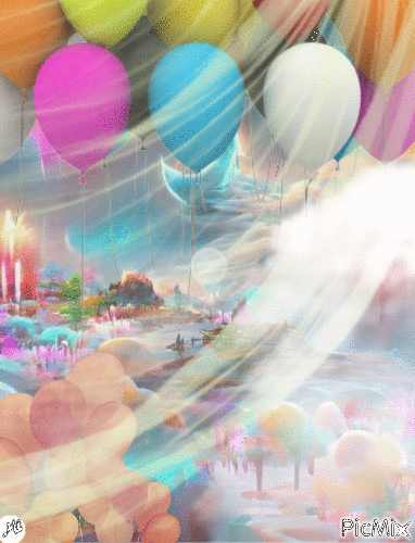 Dejando entrar las nubes - Darmowy animowany GIF