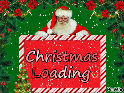 Christmas Loading - GIF animé gratuit