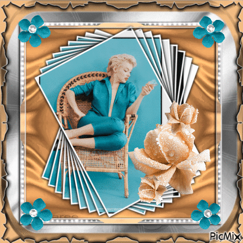 Marilyn Monroe, Actrice, Chanteuse américaine - Kostenlose animierte GIFs