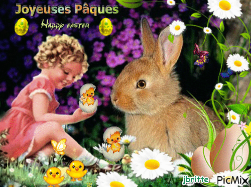 Pâques - Δωρεάν κινούμενο GIF