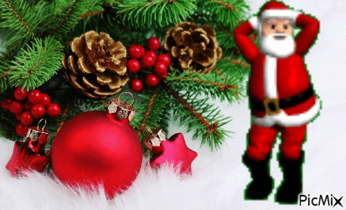 Father Christmas!!! - GIF animasi gratis