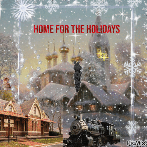 Home for the Holidays - GIF animasi gratis