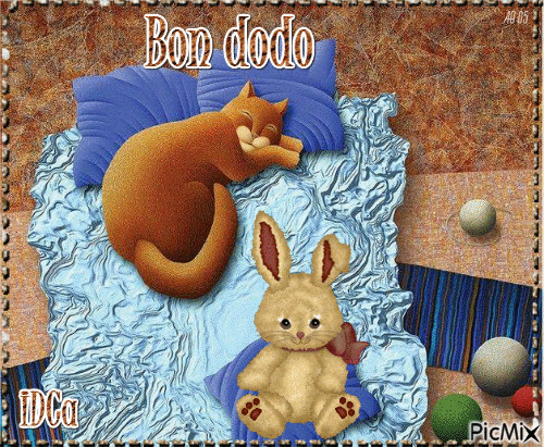 Bon dodo - Бесплатный анимированный гифка