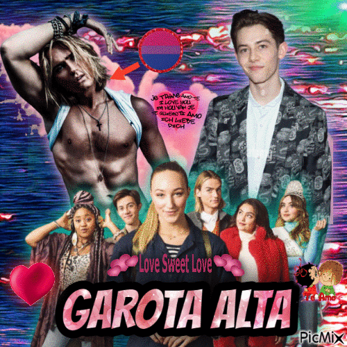 GAROTA ALTA - GIF animé gratuit