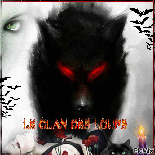 le clan des loups !!!!! - Darmowy animowany GIF