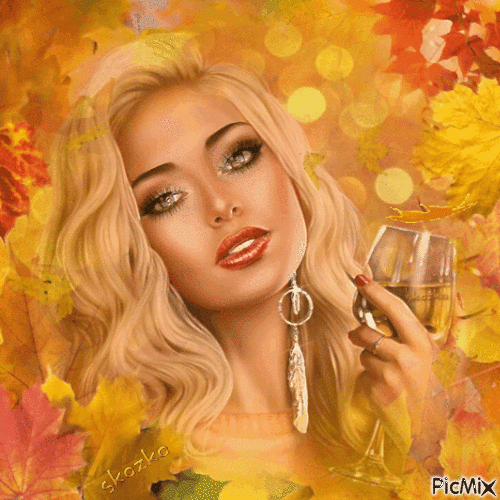 Осенняя Нежность - Ingyenes animált GIF