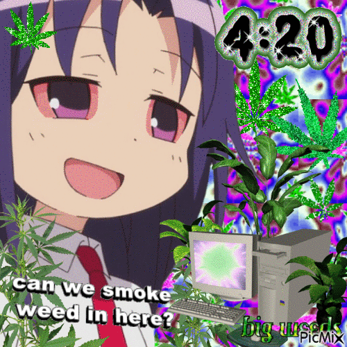 420 - Бесплатный анимированный гифка